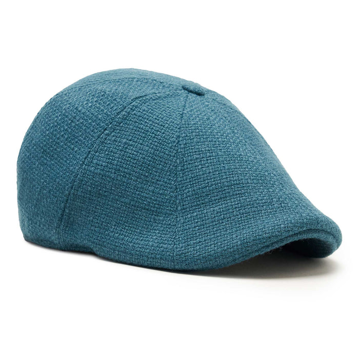 The Woven Peaky Boston Scally Cap - Dockside Blue - featured image