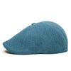 The Woven Peaky Boston Scally Cap - Dockside Blue - alternate image 7