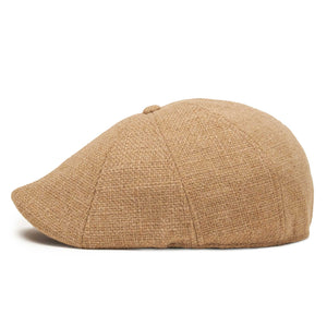 The Woven Peaky Boston Scally Cap - Shipyard Tan - alternate image 8