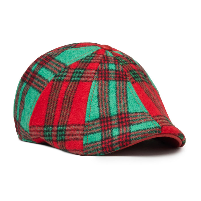 A Christmas Story Boston Scally Cap - Vintage Red and Green Plaid - featured image
