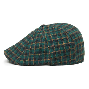 The Cloverland Boston Scally Cap - Clover Green Plaid - alternate image 8