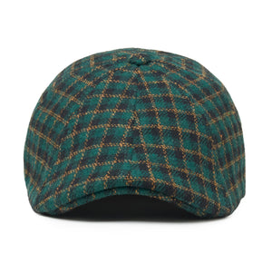 The Cloverland Boston Scally Cap - Clover Green Plaid - alternate image 5