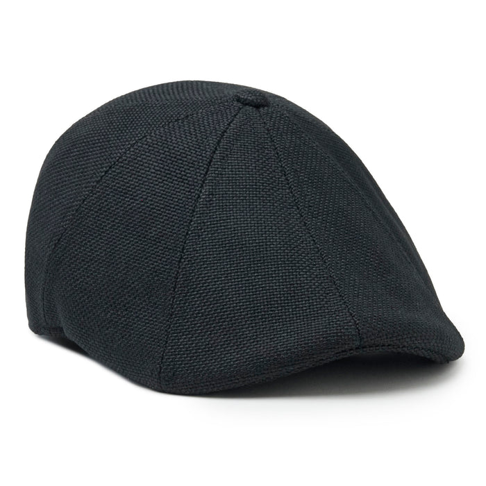 The Cottage Boston Scally Cap - Black Sand - featured image
