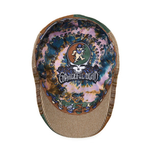 The Grateful Dead Dancing Bears Boston Scally Cap - Truckin&amp;#39; Patchwork - alternate image 3