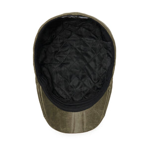 The Scrapyard Boston Scally Cap - Army Green - alternate image 2