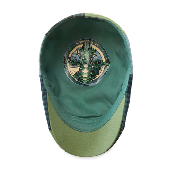 The Loch Ness Boston Scally Cap - Multi-Color Patchwork - alternate image