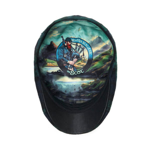 The Scot Boston Scally Cap - Black Watch Tartan - alternate image 3