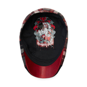 The Vampire Head Boston Scally Cap - Blood Moon Plaid - alternate image 3