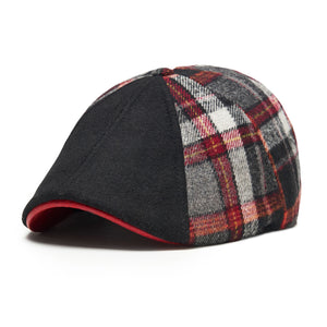 The Vampire Head Boston Scally Cap - Blood Moon Plaid - alternate image 4