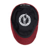 The Holiday Herringbone Peaky Boston Scally Cap - Red Herringbone - alternate image 3