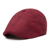 The Holiday Herringbone Peaky Boston Scally Cap - Red Herringbone - alternate image 4