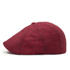 The Holiday Herringbone Peaky Boston Scally Cap - Red Herringbone - alternate image 8