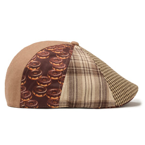 The Donut Boston Scally Cap - Chocolate Frosted Edition Patchwork - alternate image 10