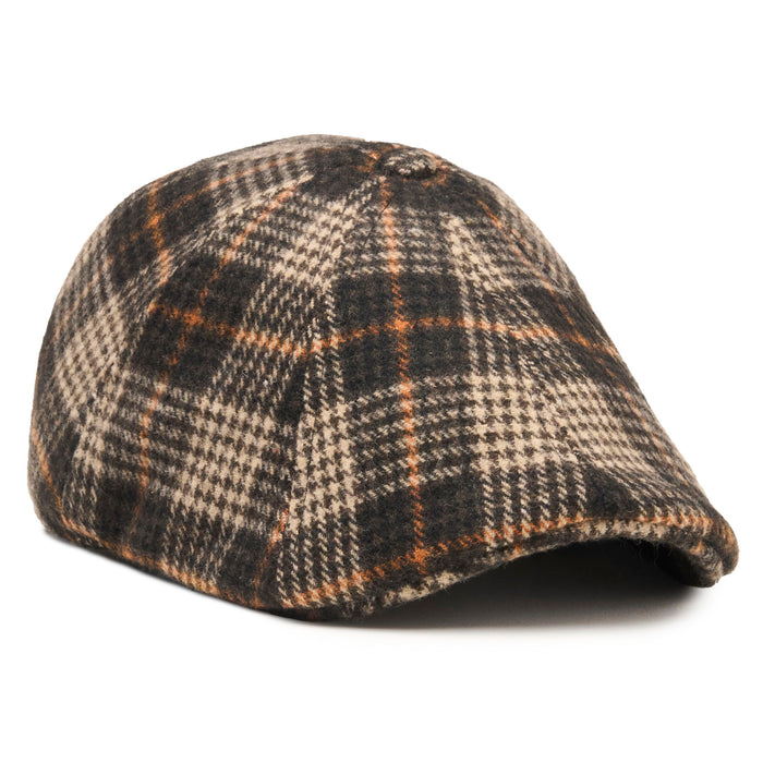 The Crawler Boston Scally Cap - Cobweb Plaid - featured image