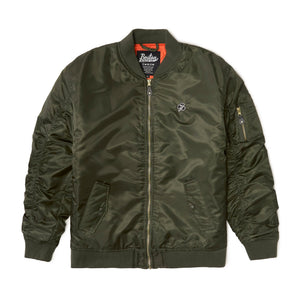 Boston Scally Shamrock Flight Jacket - Field Green - featured image