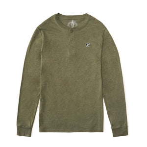 Boston Scally Shamrock Henley - Vintage Green - featured image