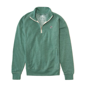 Boston Scally Shamrock 1/4 Zip-Up Pullover - Balsam Green - alternate image 3