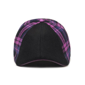 The Grim Reaper Head Boston Scally Cap - Shadow Plaid - alternate image 6