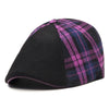 The Grim Reaper Head Boston Scally Cap - Shadow Plaid - alternate image 5