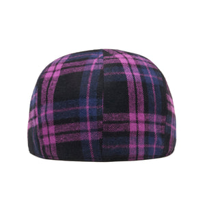The Grim Reaper Head Boston Scally Cap - Shadow Plaid - alternate image 7
