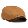 The Workhorse Insulated Baker Boy Boston Scally Cap - Tan Canvas - featured image
