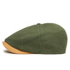 The Workhorse Insulated Baker Boy Boston Scally Cap - Green Canvas - alternate image 9