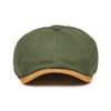 The Workhorse Insulated Baker Boy Boston Scally Cap - Green Canvas - alternate image 6