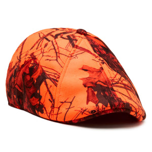 Mossy Oak 8 Panel Boston Scally Cap - Blaze - featured image