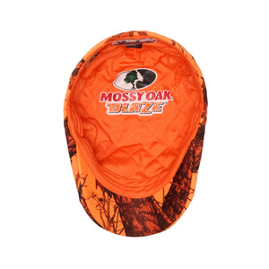 Mossy Oak 8 Panel Boston Scally Cap - Blaze - alternate image 4
