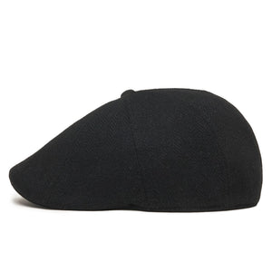 The Insulated Peaky Boston Scally Cap - Black Herringbone - alternate image 9