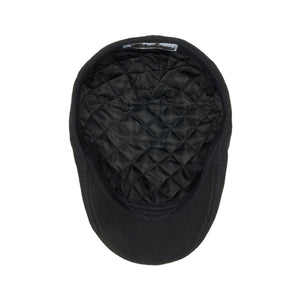 The Insulated Peaky Boston Scally Cap - Black Herringbone - alternate image 4