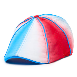 Slush Puppie Boston Scally Cap - Red and Blue Swirl - alternate image 4