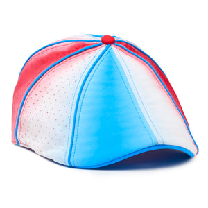 Slush Puppie Boston Scally Cap - Red and Blue Swirl - featured image