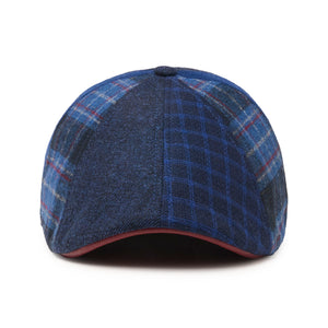 The Superman Boston Scally Cap - Metropolis Blue Patchwork - alternate image 6