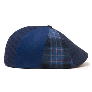 The Superman Boston Scally Cap - Metropolis Blue Patchwork - alternate image 10