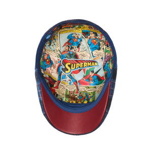 The Superman Boston Scally Cap - Metropolis Blue Patchwork - alternate image 4