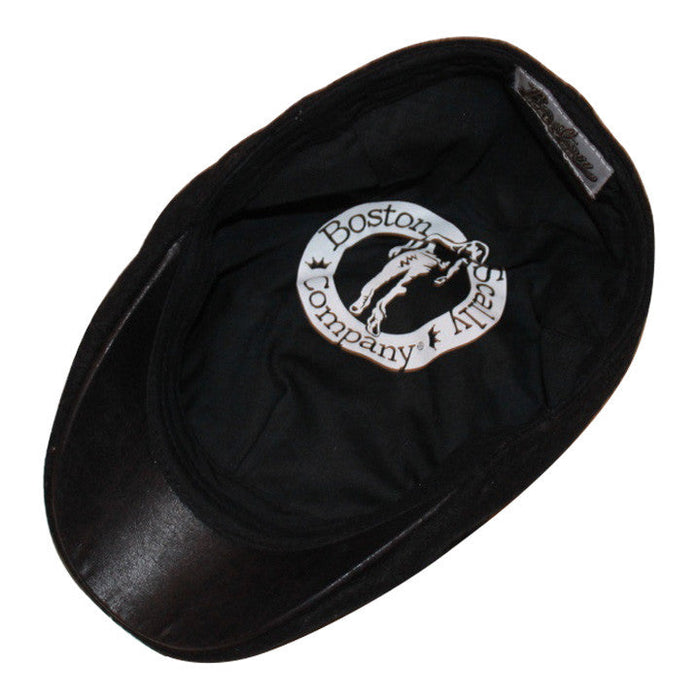 The Kenmore Boston Scally Cap - Coolidge Black &amp;amp; Black Brim - alternate image