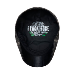 The Black Rose Peaky Boston Scally Cap - Black &amp;amp; Grey Plaid - alternate image 3