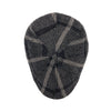 The Black Rose Peaky Boston Scally Cap - Black &amp;amp; Grey Plaid - alternate image 7