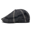 The Black Rose Peaky Boston Scally Cap - Black &amp;amp; Grey Plaid - alternate image 8