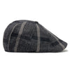 The Black Rose Peaky Boston Scally Cap - Black &amp;amp; Grey Plaid - alternate image 9