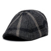 The Black Rose Peaky Boston Scally Cap - Black &amp;amp; Grey Plaid - alternate image 4
