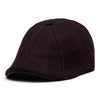 The Blood Rose Peaky Boston Scally Cap - Maroon Plaid - alternate image 3