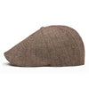The Peaky Boston Scally Cap - Brown Herringbone - alternate image 7
