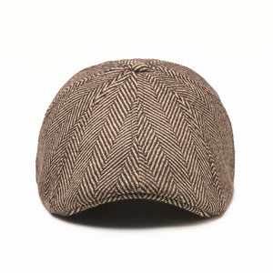 The Peaky Boston Scally Cap - Brown Herringbone - alternate image 4