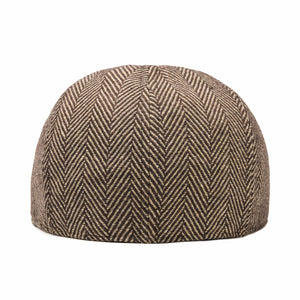 The Peaky Boston Scally Cap - Brown Herringbone - alternate image 5