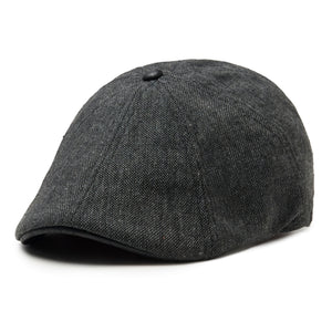 The Peaky Boston Scally Cap - Charcoal &amp;amp; Slate - alternate image 3