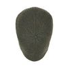 The Peaky Boston Scally Cap - Dark Olive Green Herringbone - alternate image 6