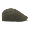 The Peaky Boston Scally Cap - Dark Olive Green Herringbone - alternate image 8