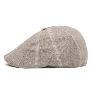 The Steel Rose Peaky Boston Scally Cap - Grey Plaid - alternate image 7